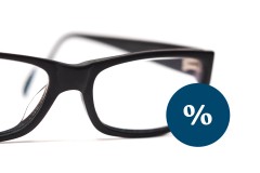 11% discount on glasses lenses